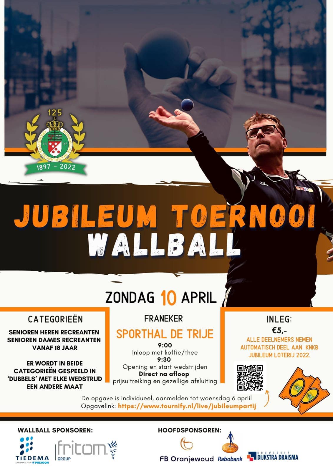 flyer tournooi wallball